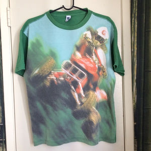 Men's 70's Inspired Photo Print Off road T-Shirt
